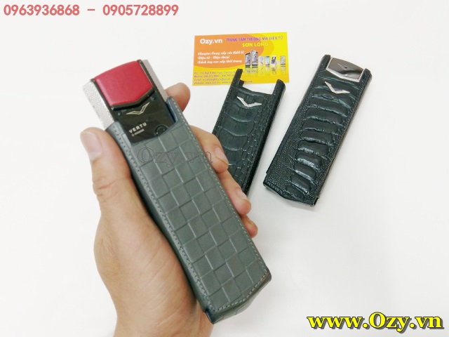 mẫu bao da vertu signature s